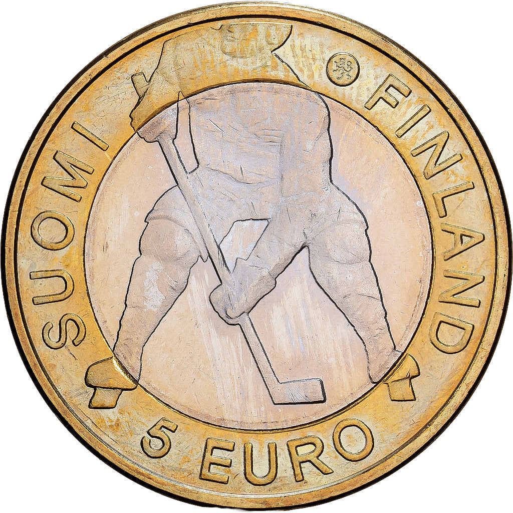 Finland, 5 Euro, 2012, Vantaa, PR+, Bi-Metallic, KM:183