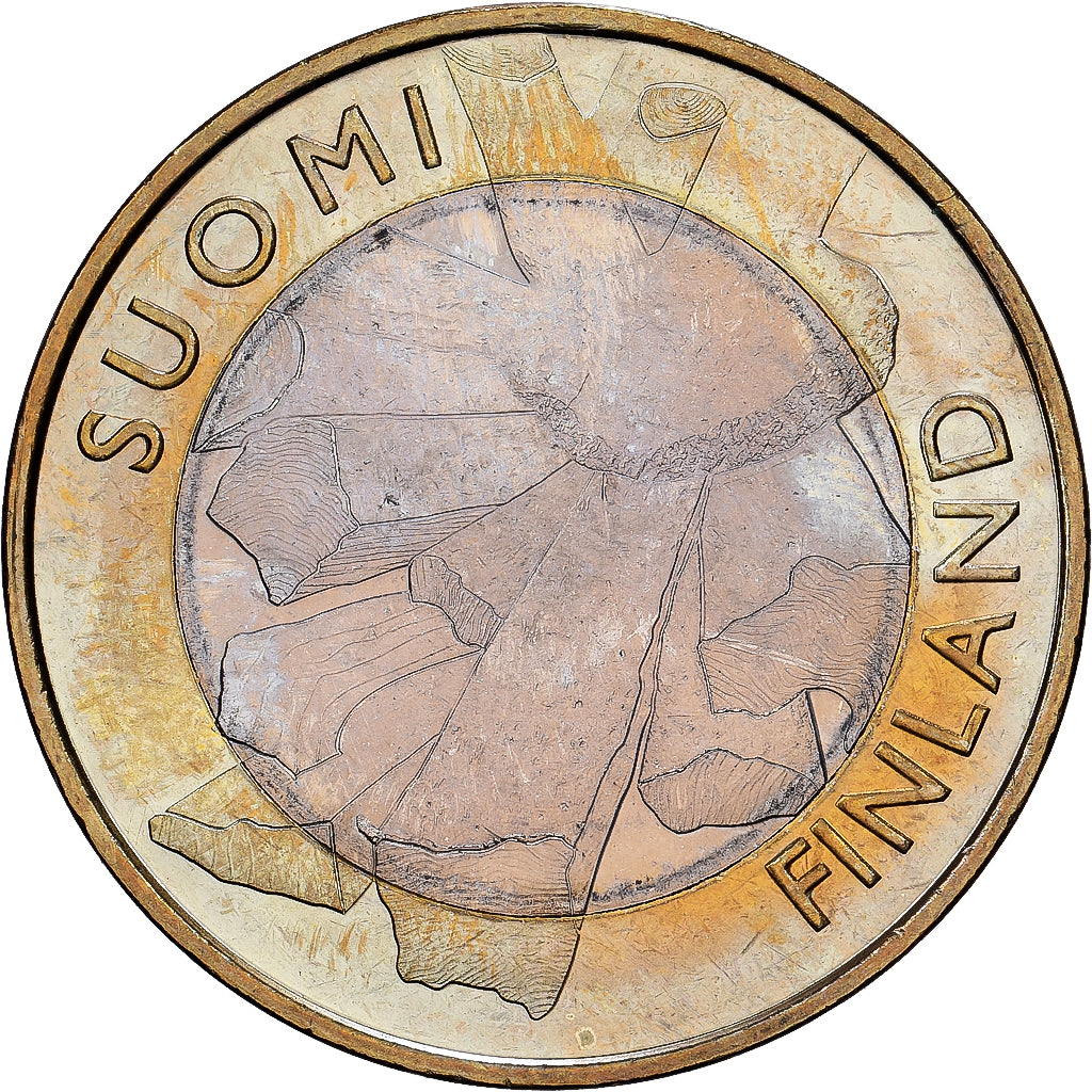 Finnland, 5 Euro, Provinces - Northern Ostrobothnia, 2011, VZ, Bi-Metallic