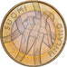 Münze, Finnland, 5 Euro, 2011, Vantaa, UNZ, Bi-Metallic, KM:159