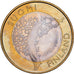 Finlândia, 5 Euro, Finland Proper, 2010, Vantaa, Bimetálico, MS(63)