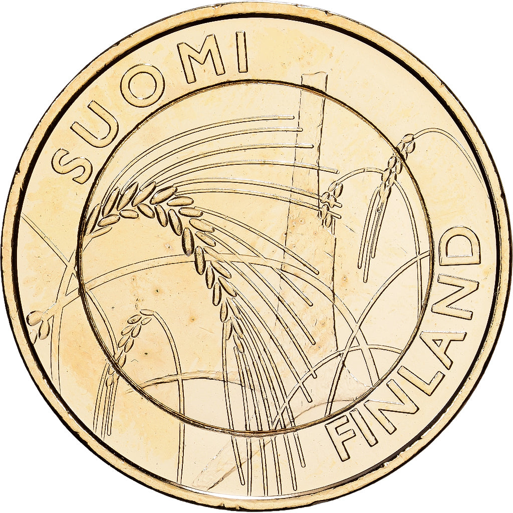 Finland, 5 Euro, Colourized, 2011, Aluminum-Bronze, AU(55-58)