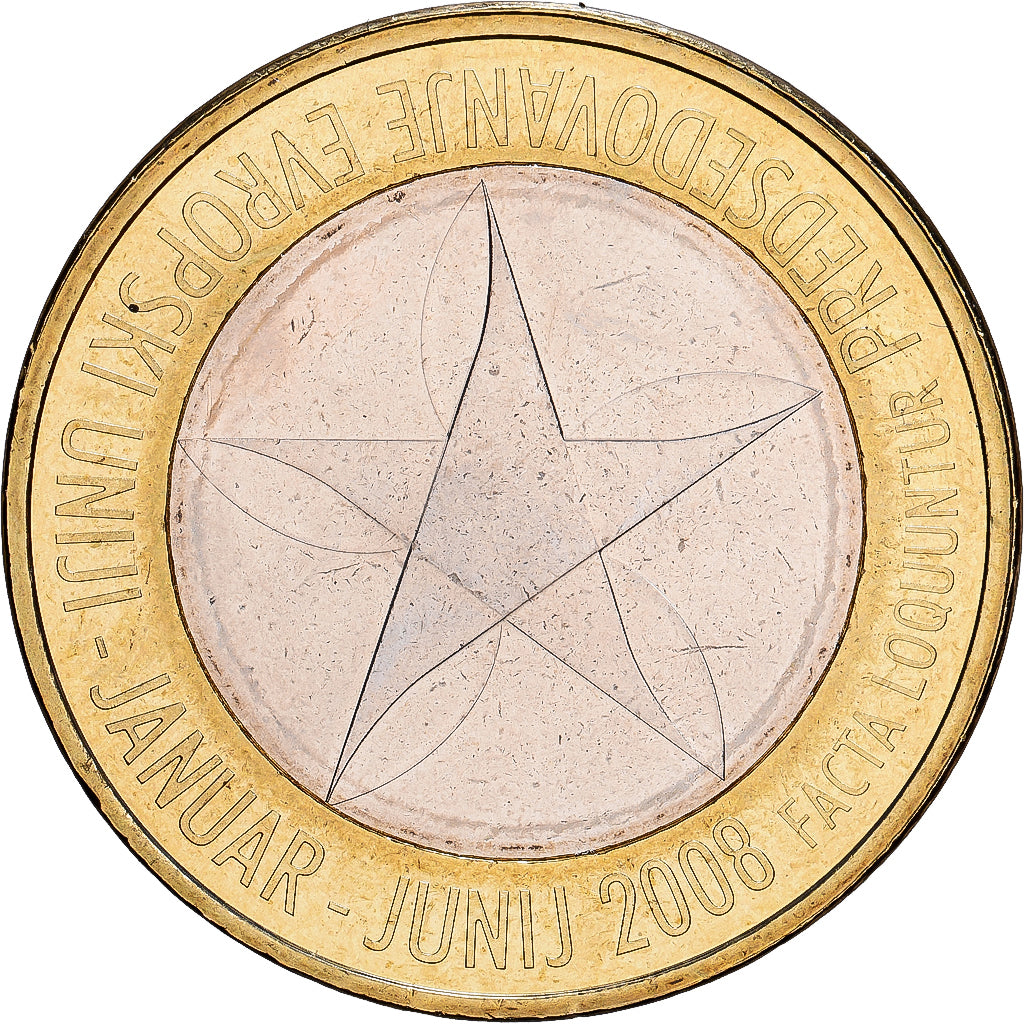 Slovénie, 3 Euro, 2008, Vantaa, Bimétallique, FDC, KM:81