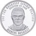 France, Medal, Football,100 Ans de la FIFA, Marcel Dessailly, 2004, Silver, BE