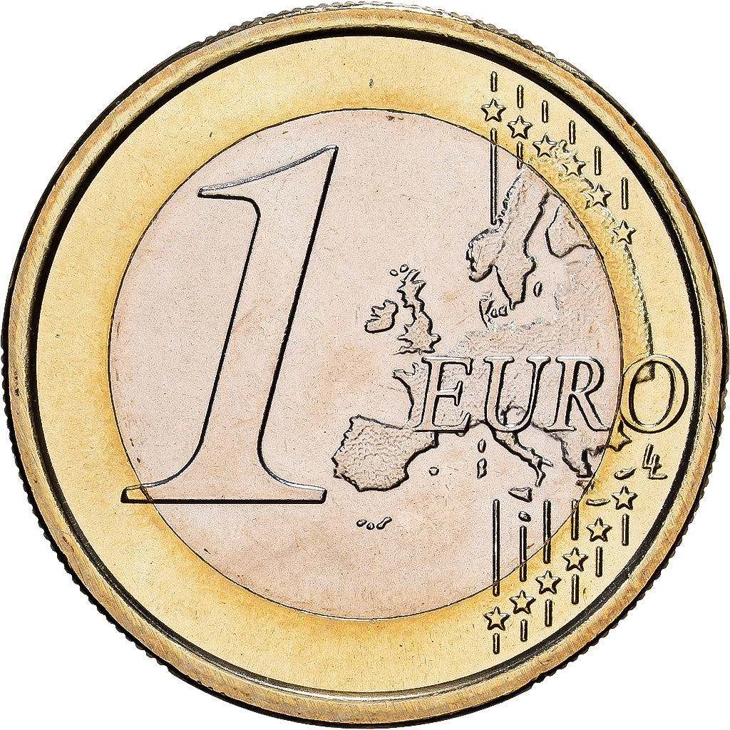 San Marino, 1 Euro, 2009, Rome, Bimetálico, SC