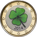 Zone euro, 1 Euro, Colourized, 2014, Bi-metallico, SPL