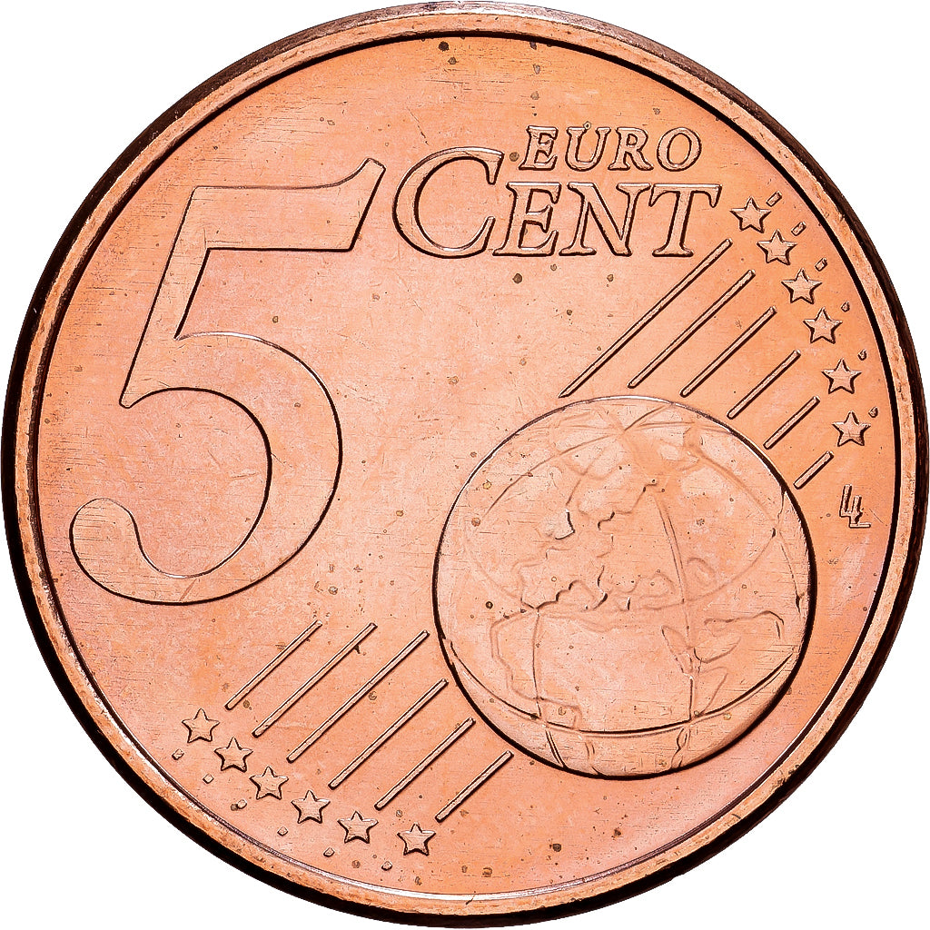 Lituania, 5 Euro Cent, 2015, Acciaio placcato rame, SPL-, KM:207