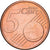 Lituania, 5 Euro Cent, 2015, Acciaio placcato rame, SPL-, KM:207