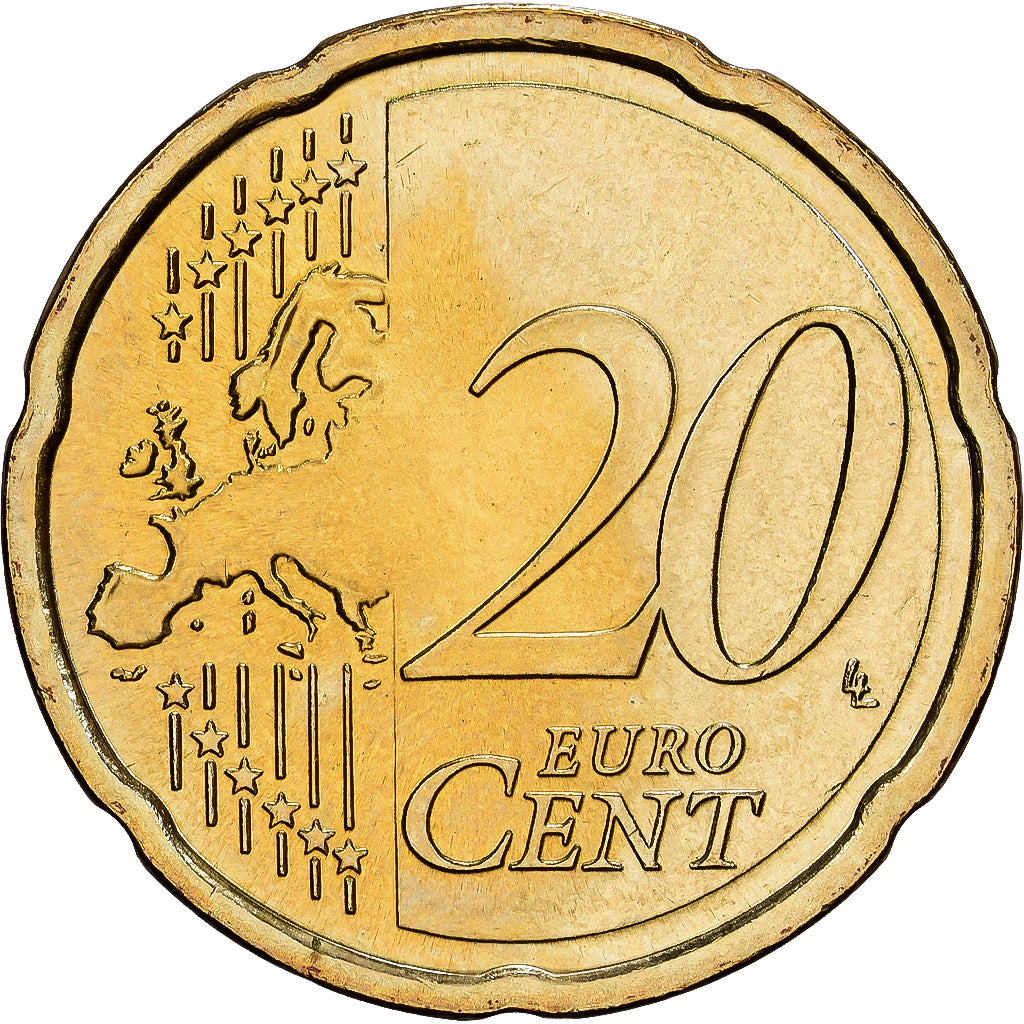 Lithuania, 20 Euro Cent, BU, 2015, Messing, VZ, KM:209