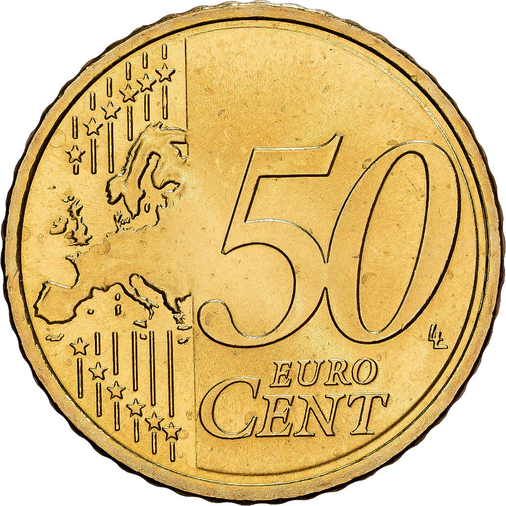 Litwa, 50 Euro Cent, BU, 2015, Vilnius, Nordic gold, MS(65-70)