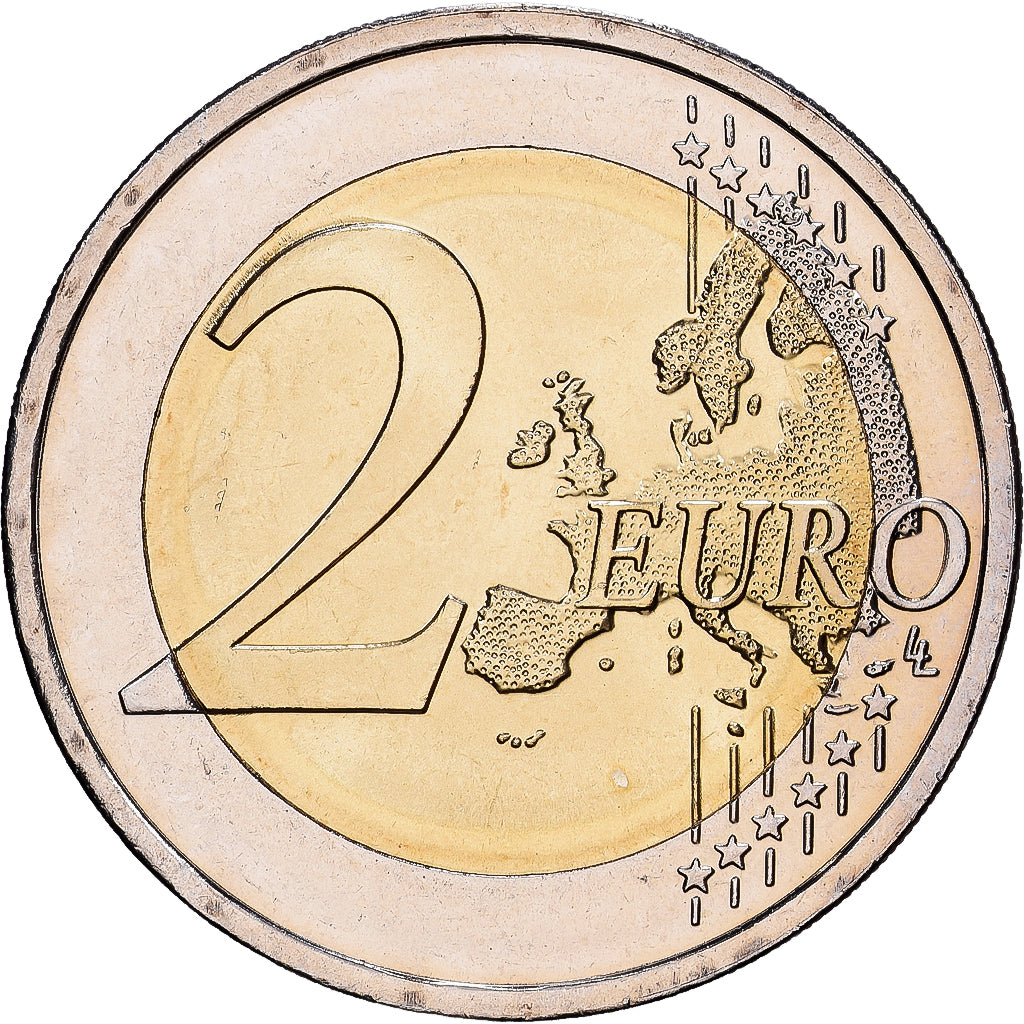Lituanie, 2 Euro, The arms of Lithuania, 2015, Vilnius, Bimétallique, SPL