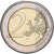 Estonia, 2 Euro, Map of Estonia, 2011, Bi-Metallic, MS(63)