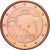 Estonia, 5 Euro Cent, 2011, Vantaa, MS(64), Copper Plated Steel, KM:63