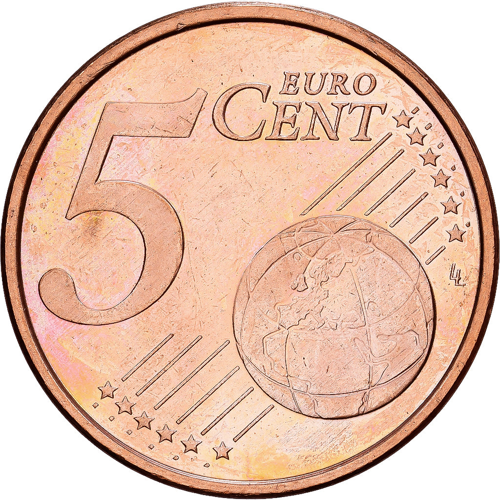 Estonia, 5 Euro Cent, 2011, Vantaa, SC+, Cobre chapado en acero, KM:63