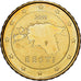 Estland, 10 Centimes, 2011, Vantaa, Nordic gold, UNC-