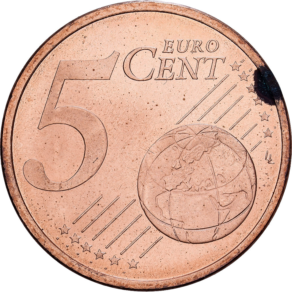 Andorra, 5 Euro Cent, 2014, Acciaio placcato rame, BB+, KM:522