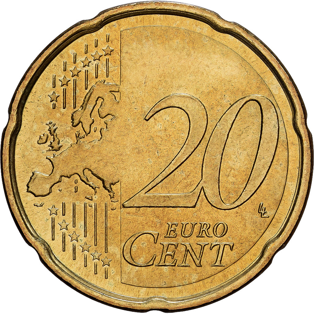 Andorra, 20 Euro Cent, 2014, Aluminio - bronce, EBC+, KM:524