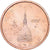 Italy, 2 Euro Cent, 2007, MS(63), Copper Plated Steel, KM:211