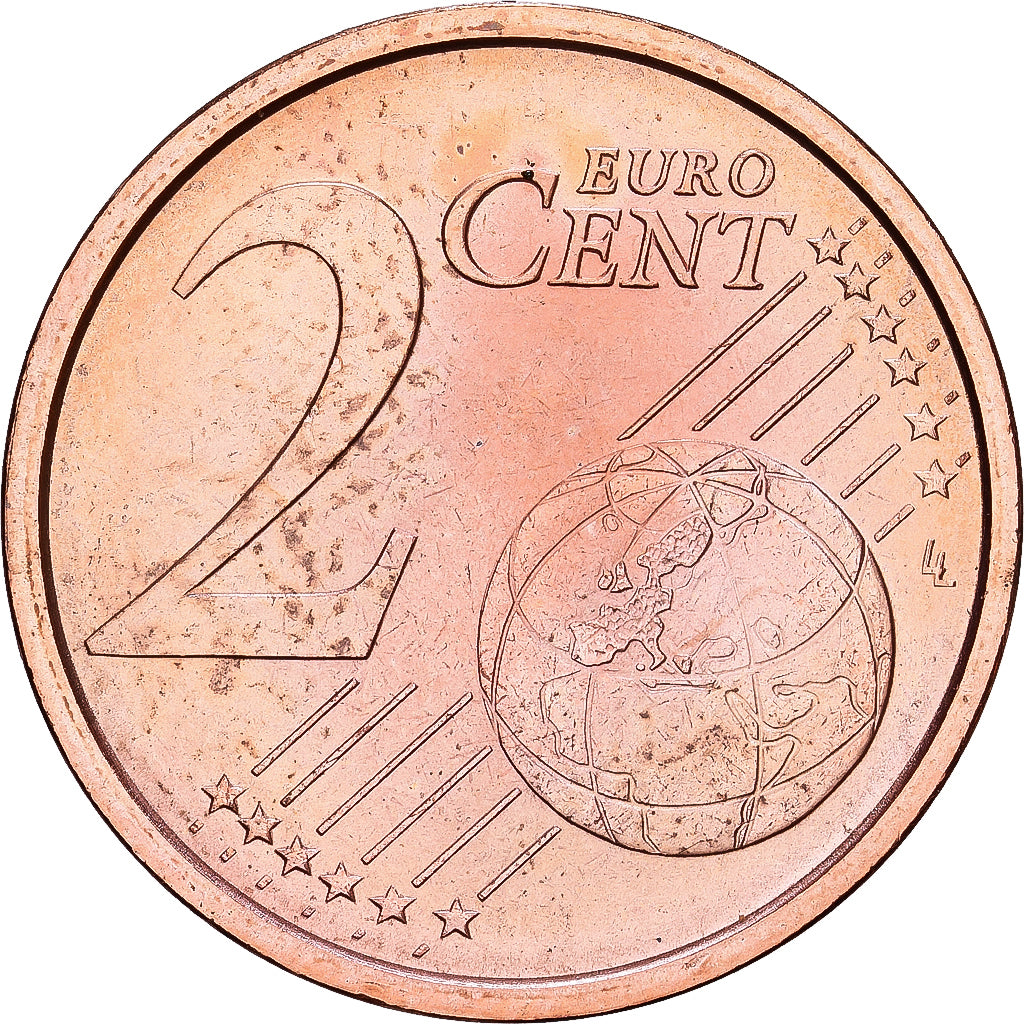 Italy, 2 Euro Cent, 2007, MS(63), Copper Plated Steel, KM:211