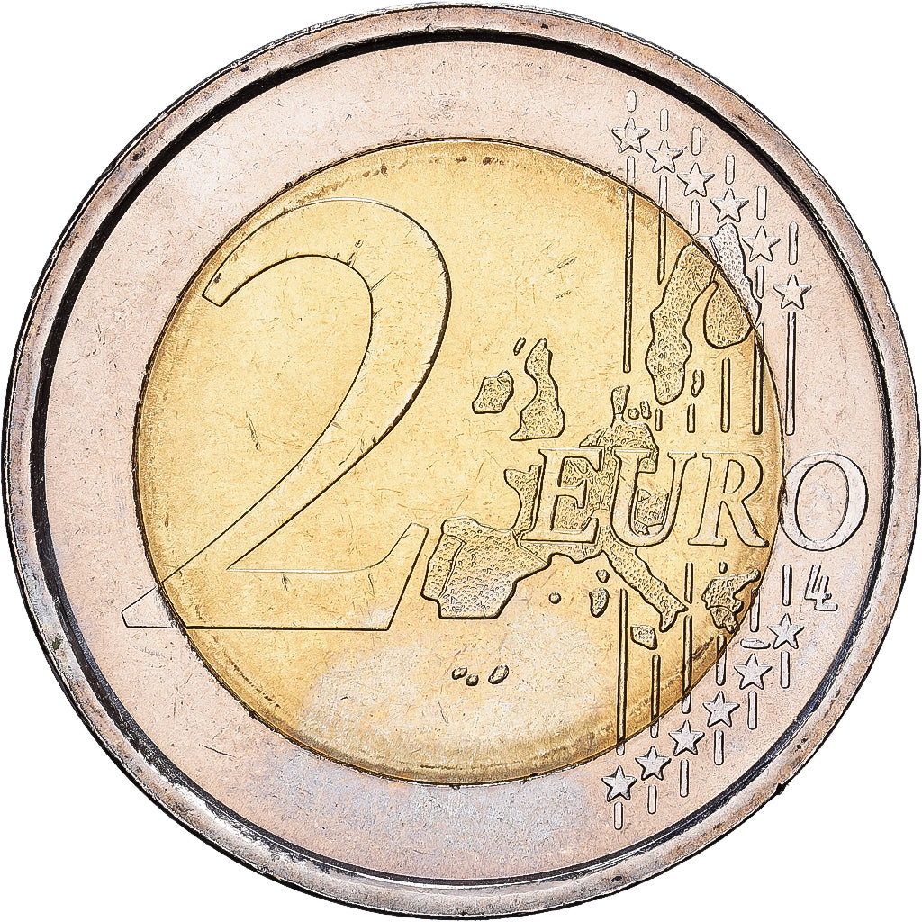 Italy, 2 Euro, 2002, Rome, MS(63), Bi-Metallic, KM:217