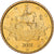 Italy, 50 Euro Cent, 2002, MS(65-70), Brass, KM:215