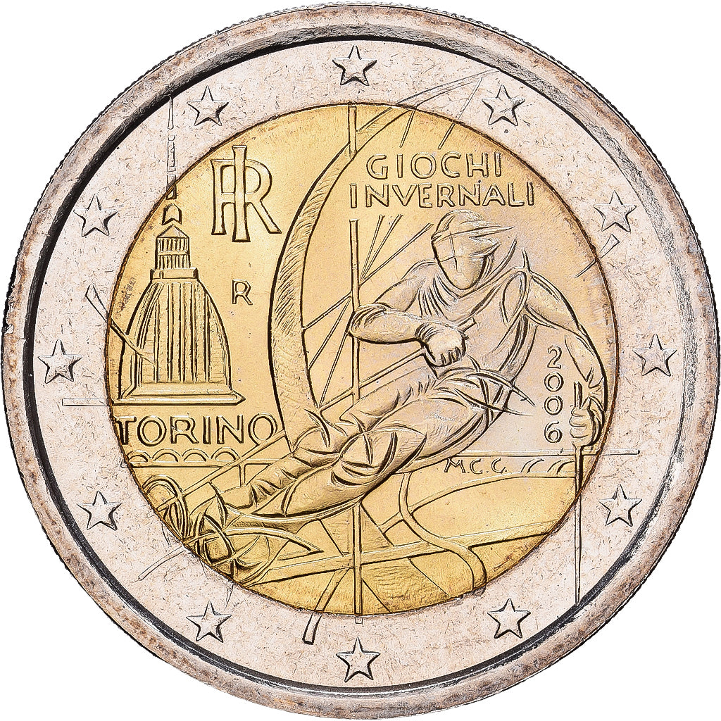 Italy, 2 Euro, 2006, Rome, Bi-Metallic, MS(60-62)