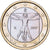 Italy, Euro, 2007, MS(63), Bi-Metallic, KM:216