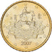 Italy, 50 Euro Cent, 2007, Rome, Nordic gold, MS(60-62)