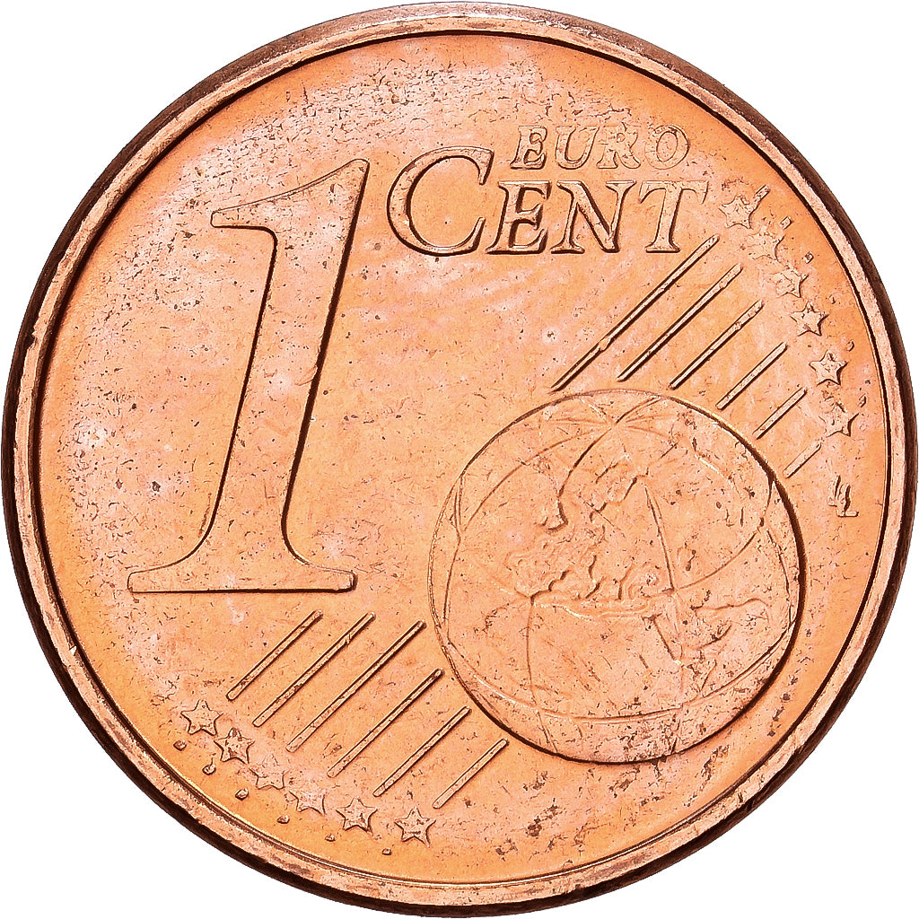 Grécia, Euro Cent, 2002, Athens, Aço Cromado a Cobre, MS(64), KM:181