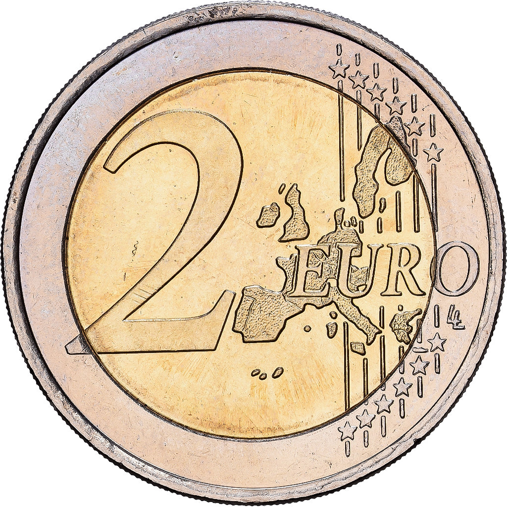 Grécia, 2 Euro, 2002, Athens, Bimetálico, MS(64), KM:188