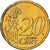 Grécia, 20 Euro Cent, 2002, Athens, Nordic gold, MS(64), KM:185