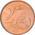 Grécia, 2 Euro Cent, 2002, Athens, Aço Cromado a Cobre, MS(64), KM:182