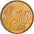 Greece, 10 Euro Cent, 2002, MS(65-70), Brass, KM:184