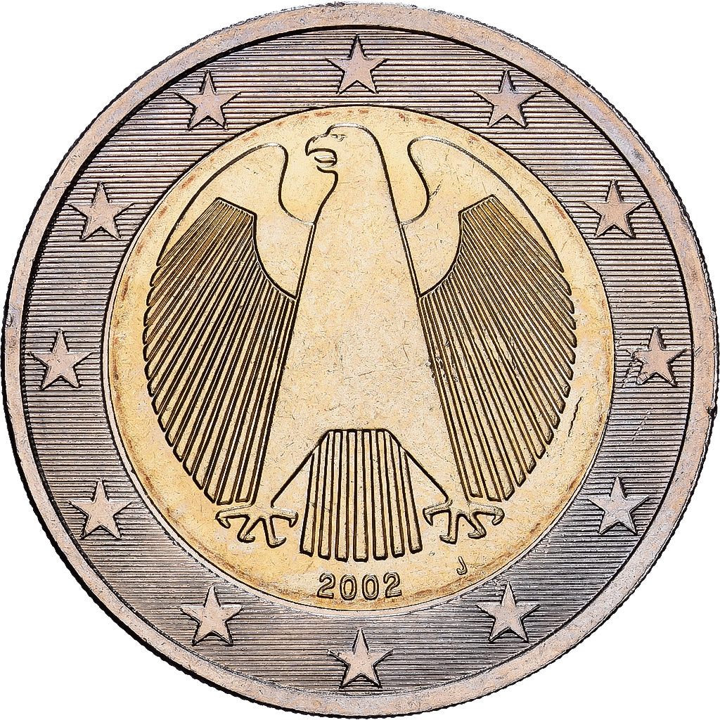 Alemania, 2 Euro, 2002, Hambourg, Bimetálico, SC+