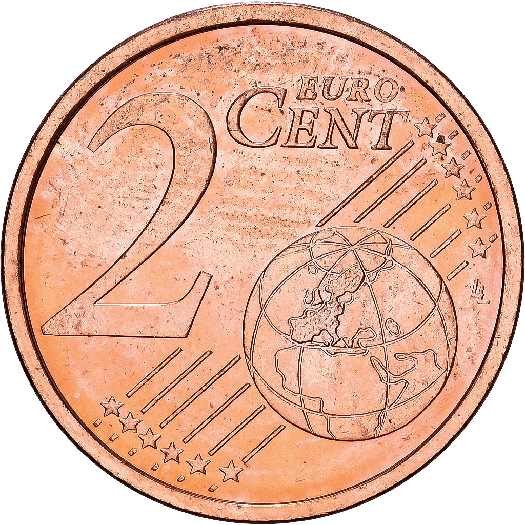 Alemania, 2 Euro Cent, 2002, Hambourg, Cobre chapado en acero, SC+