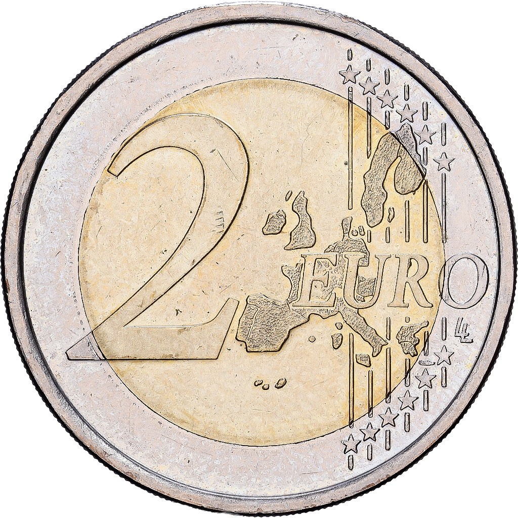 Finlandia, 2 Euro, 2001, Vantaa, SPL, Bi-metallico, KM:105