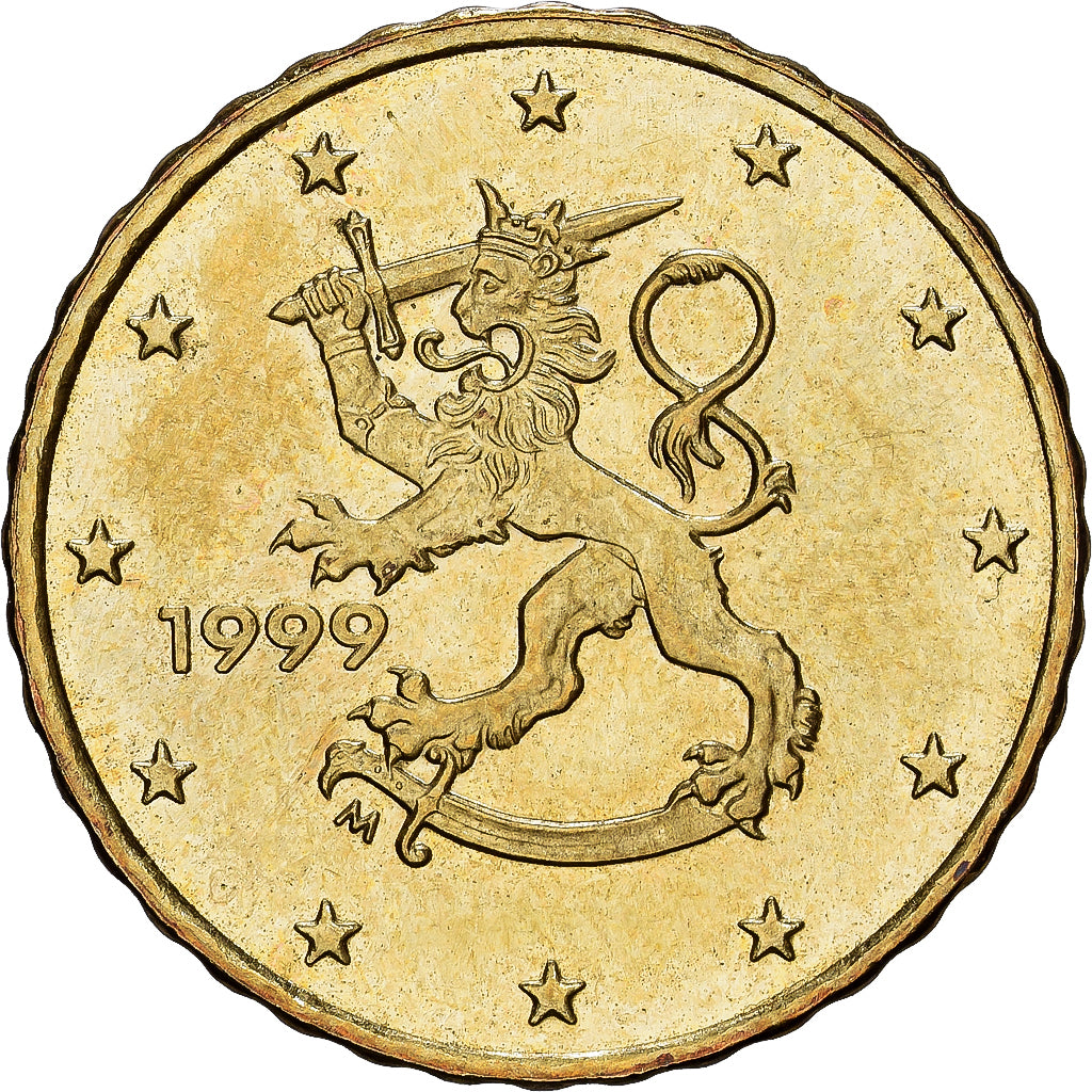 Finland, 10 Centimes, 1999, Vantaa, Nordic gold, FDC, KM:101