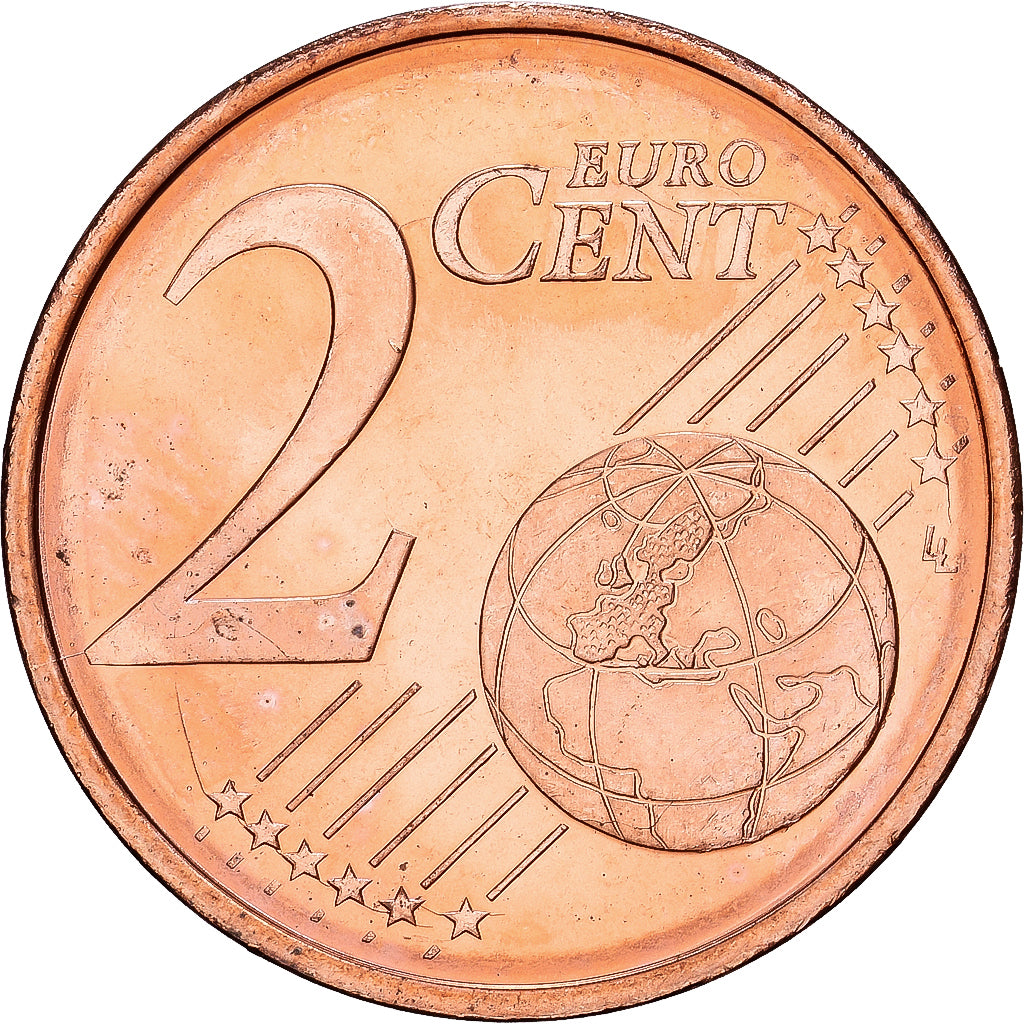 Finland, 2 Euro Cent, 2000, Vantaa, Copper Plated Steel, UNC, KM:98