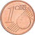 REPÚBLICA DA IRLANDA, Euro Cent, 2002, Dublin, Aço Cromado a Cobre, MS(64)