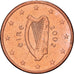 Ireland, 2 Euro Cent, 2002, Dublin, Copper Plated Steel, UNZ+