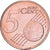 Luksemburg, Henri, 5 Euro Cent, 2002, Utrecht, Miedź platerowana stalą
