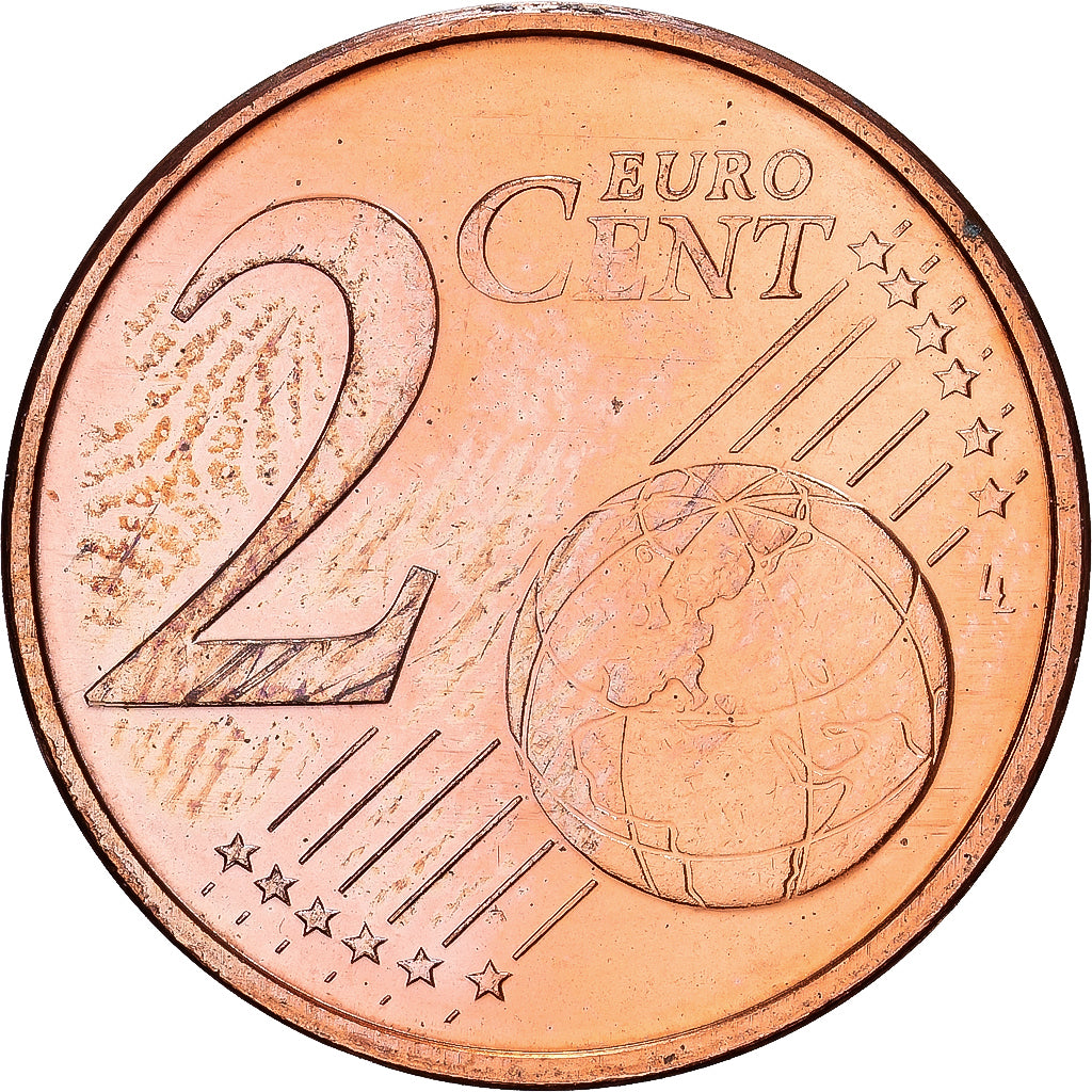 Luxemburg, Henri, 2 Euro Cent, 2002, Utrecht, Copper Plated Steel, UNZ+, KM:76