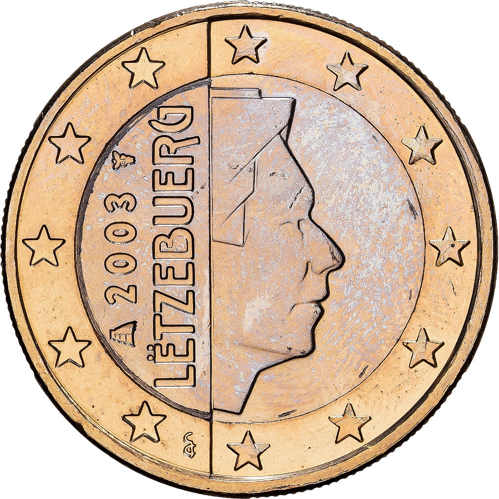 Luxemburg, Euro, 2003, Utrecht, BU, FDC, Bi-Metallic, KM:81