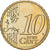 Luxemburgo, Henri, 10 Euro Cent, 2007, Utrecht, Nordic gold, MS(65-70), KM:78