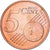 Luxemburgo, Henri, 5 Euro Cent, 2004, Utrecht, Cobre chapado en acero, SC+