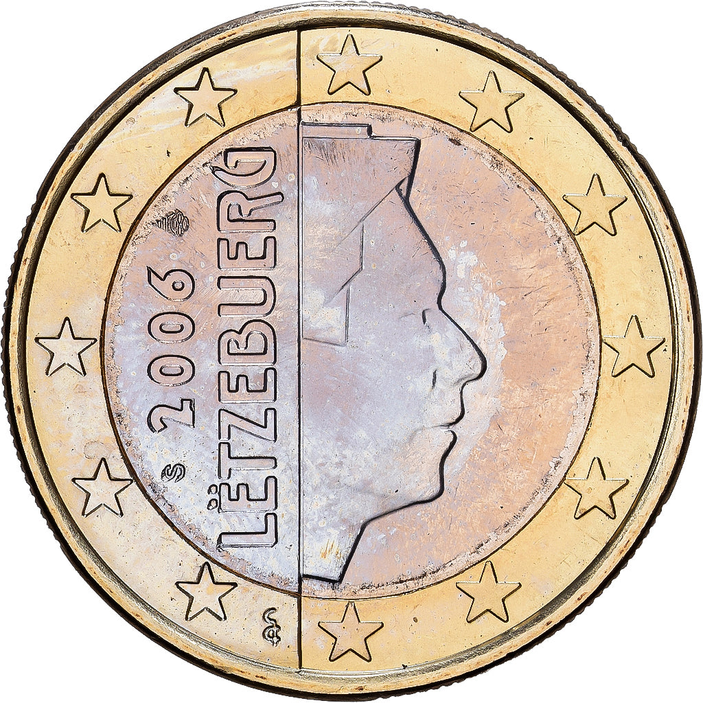 Lussemburgo, Henri, Euro, 2006, Utrecht, Bi-metallico, SPL+, KM:81