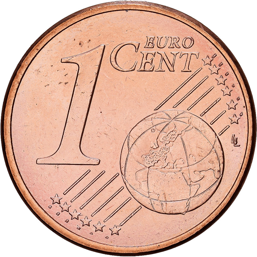 Luxembourg, Henri, Euro Cent, BU, 2007, Utrecht, Copper Plated Steel, MS(65-70)