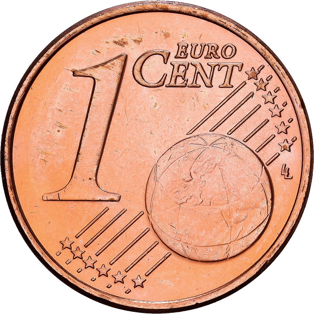 Luxembourg, Henri, Euro Cent, BU, 2005, Utrecht, Cuivre plaqué acier, FDC