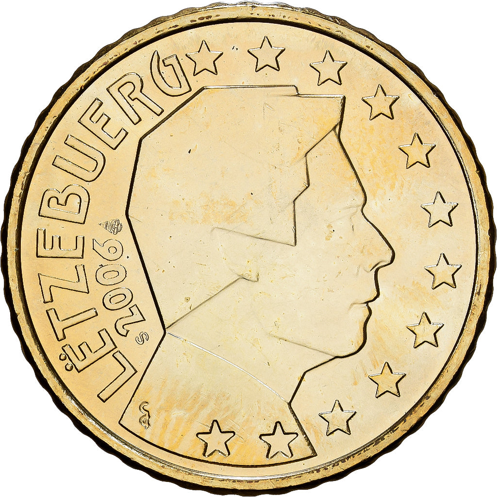 Luxemburgo, 50 Centimes, 2006, Nordic gold, SC, KM:79