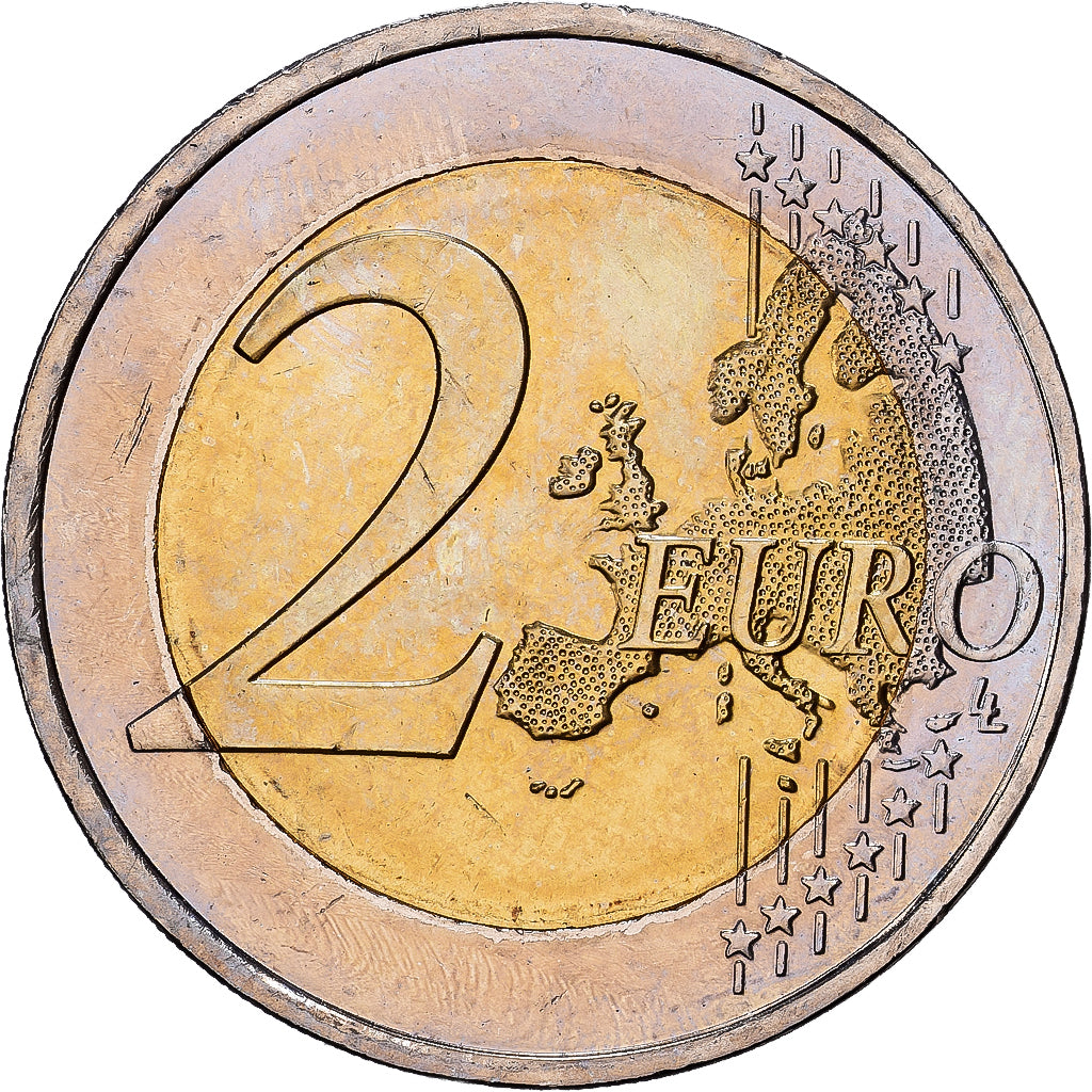 Luxemburg, 2 Euro, Palais grand-ducal, 2007, Pessac, Bi-Metallic, STGL