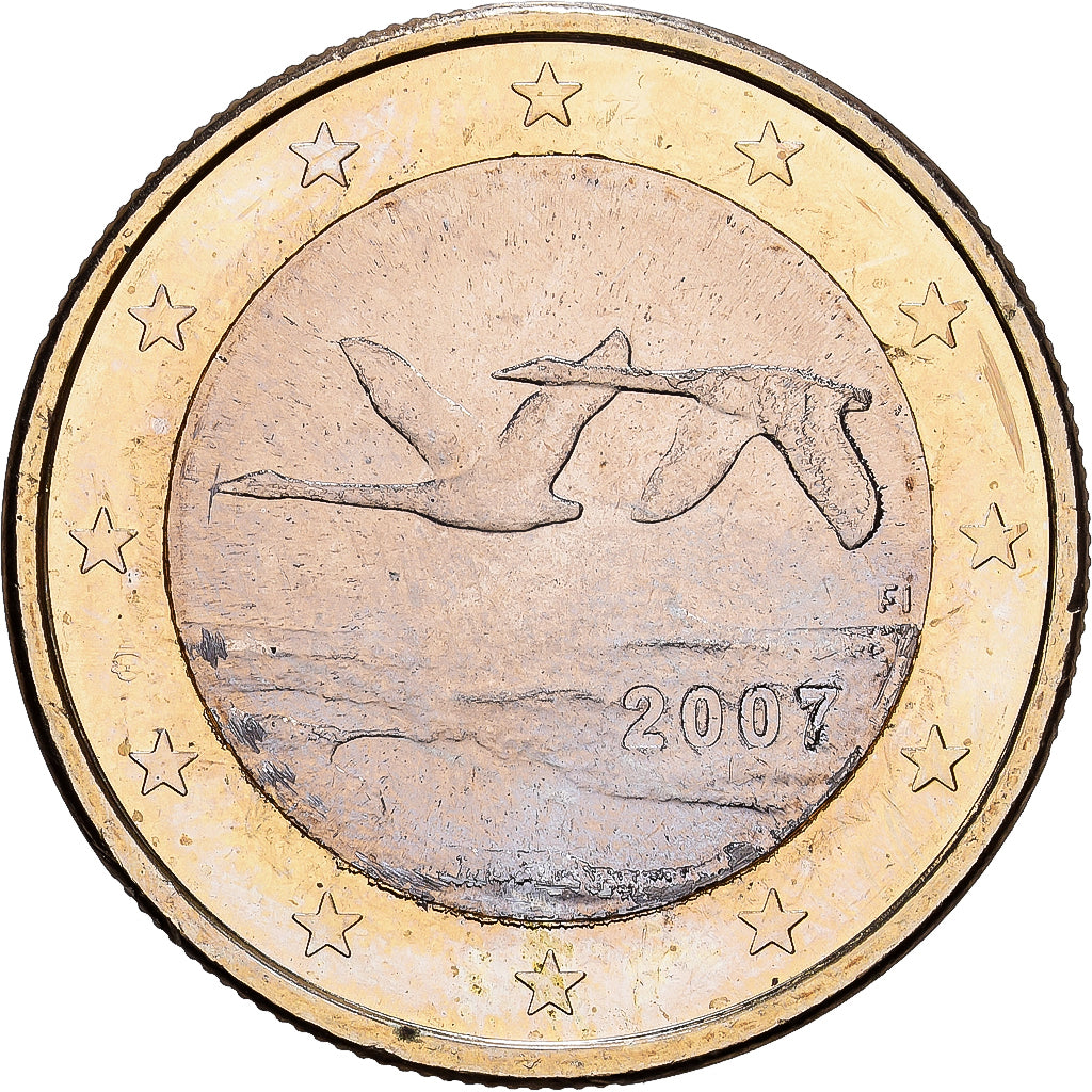 Finland, Euro, série FDC, 2007, Mint of Finland, Bi-Metallic, MS(63), KM:104